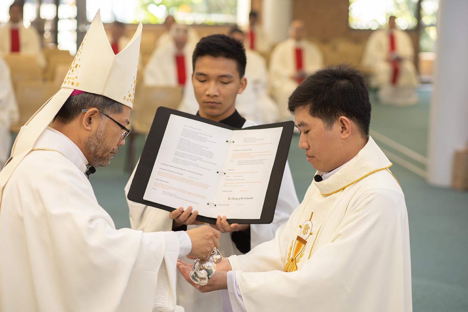 Fr Quang Tuyen Pham OSA, ordained to the Priesthood